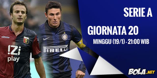 Preview: Genoa vs Inter, Mengais Poin