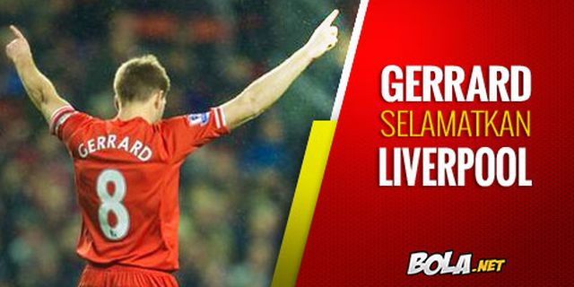 Review: Penalti Gerrard Hindarkan Liverpool Dari Aib