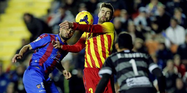 Highlights La Liga: Levante 1-1 Barcelona