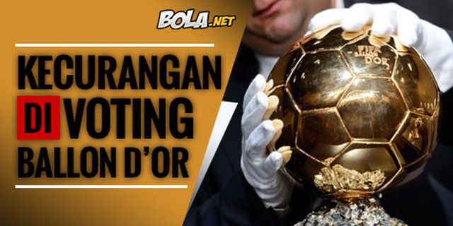 Skandal Ballon d'Or Masih Berlanjut