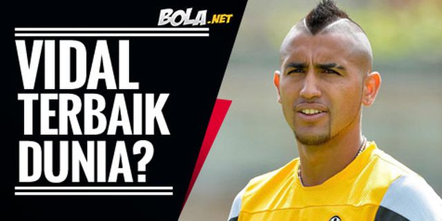 Vidal: Saya Gelandang Terbaik Dunia