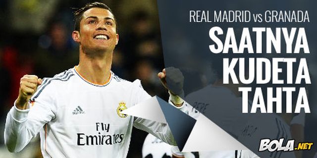 Preview: Real Madrid vs Granada, Saatnya Kudeta Tahta