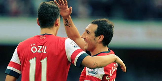 Cazorla: Arsenal Didongkrak Ozil dan Flamini