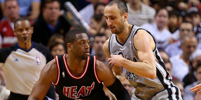 Wade Kembali, Miami Heat Benamkan San Antonio Spurs