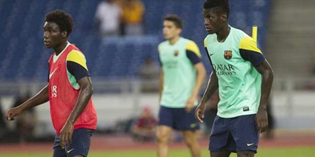 Barca Perpanjang Kontrak Dua Wonderkid Kamerun