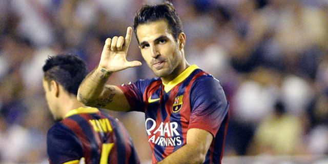 Fabregas Tak Berharap Terus Gantikan Posisi Messi