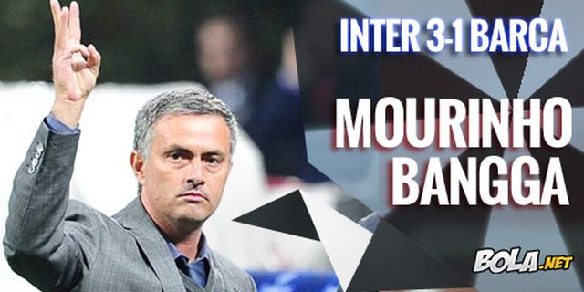 Mourinho: Inter Parkir Pesawat Lawan Barca