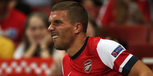 Jumpa Liverpool, Podolski Siap Parkir Bus