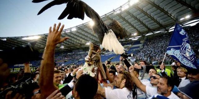 Lazio Pamer Trofi Coppa di Derby Lawan Roma