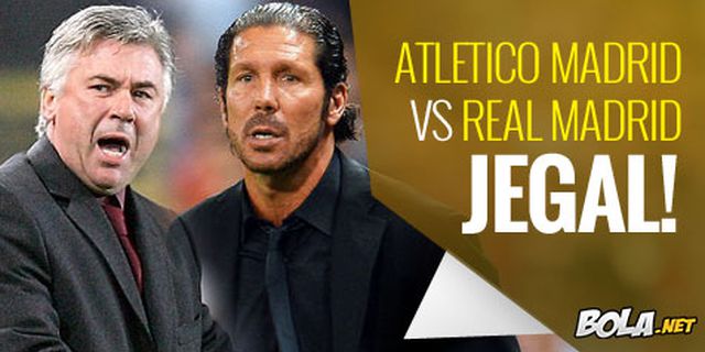 Preview: Atletico vs Real, Jegal Ambisi Rival