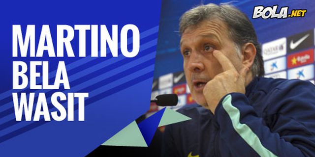 Martino: Tugas Wasit di La Liga Berat Martino: Tugas Wasit di La Liga Berat