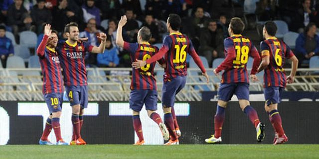 Review: Ditahan Sociedad, Barca Perkasa ke Final Review: Ditahan Sociedad, Barca Perkasa ke Final