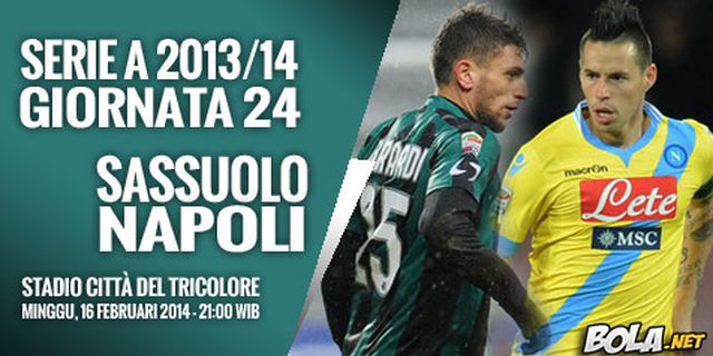 Preview: Sassuolo vs Napoli, Lima Atau Tiga