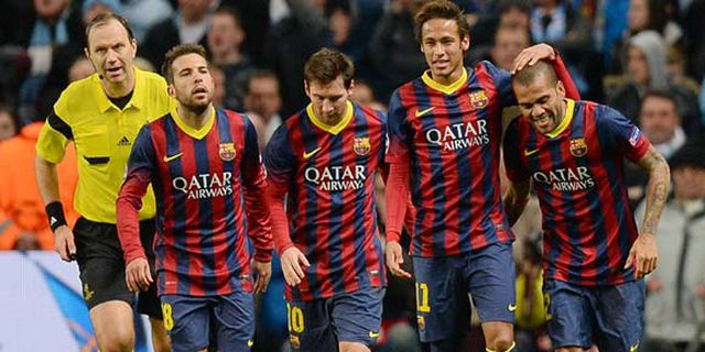 Highlights UCL: Manchester City 0-2 Barcelona Highlights UCL: Manchester City 0-2 Barcelona