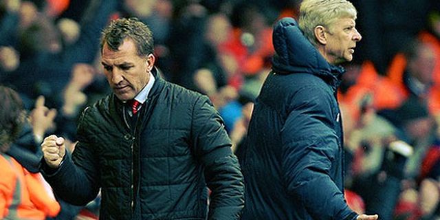 Kala 'Kutukan' Wenger Menular ke Rodgers