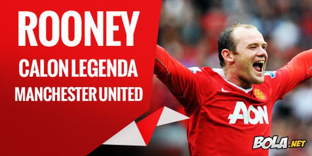 Rooney Calon Pencetak Gol Terbanyak Manchester United