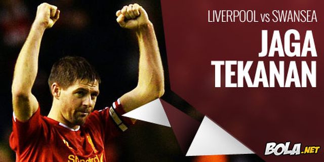 Preview: Liverpool vs Swansea, Jaga Tekanan Preview: Liverpool vs Swansea, Jaga Tekanan