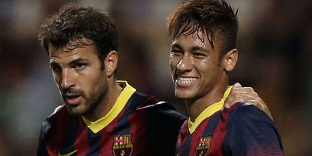 Kala Fabregas Rusak Foto Selfie Neymar