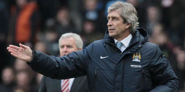 Pellegrini: City Masih Bisa Cetak Gol Tanpa Aguero