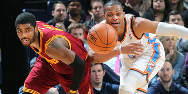 Kyrie Irving Menggila, Cavaliers Bekuk Thunder Kyrie Irving Menggila, Cavaliers Bekuk Thunder
