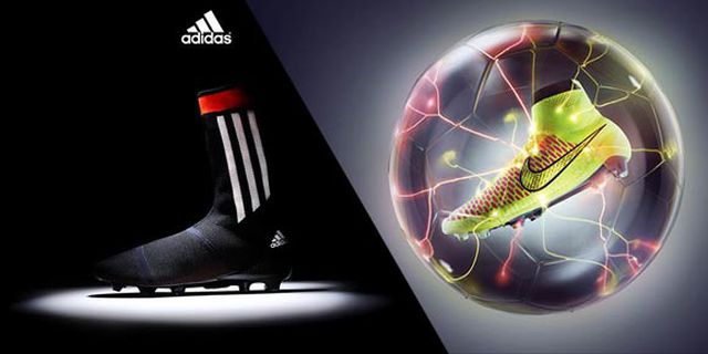 Adidas Primeknit vs Nike Magista, Duel Sepatu Generasi Baru