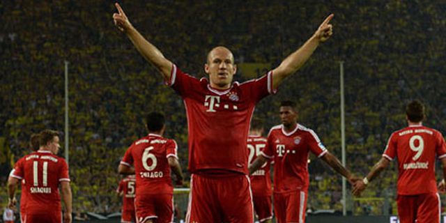 Lewat SMS, Robben Tolak Juventus