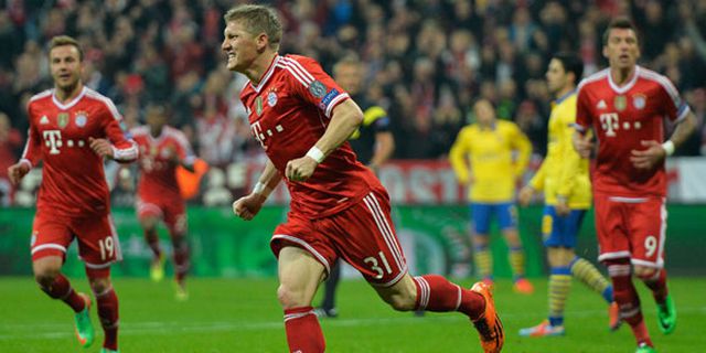 Highlights UCL: Bayern Munich 1-1 Arsenal