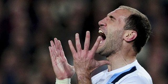 Zabaleta Tak Terima Diusir Wasit