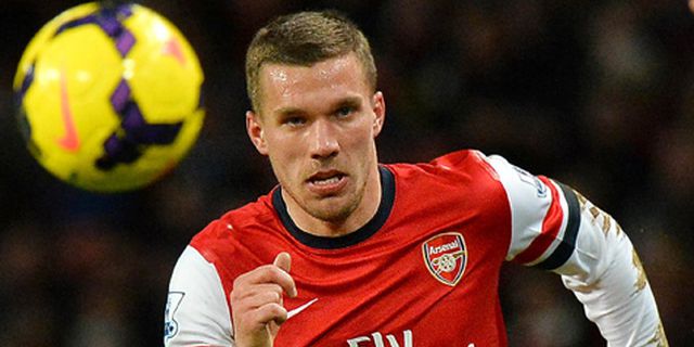 Podolski Ingin Kembali Bobol Gawang Spurs