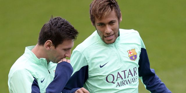 'Neymar Terbebani Saat Bermain Bersama Messi'