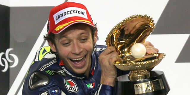 Kalah dari Marquez, Rossi Senang Bisa Nostalgia