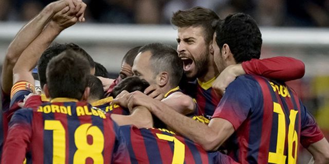 Kompilasi Kegembiraan Penggawa Barca di Sosmed Usai Taklukkan Bernabeu