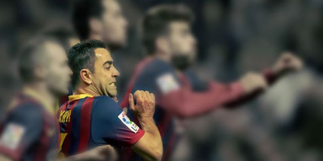 Xavi Kangkangi Trio Gelandang Madrid