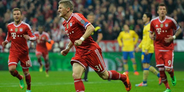 Schweinsteiger Bangga Bisa Bermain di Satu Klub Saja