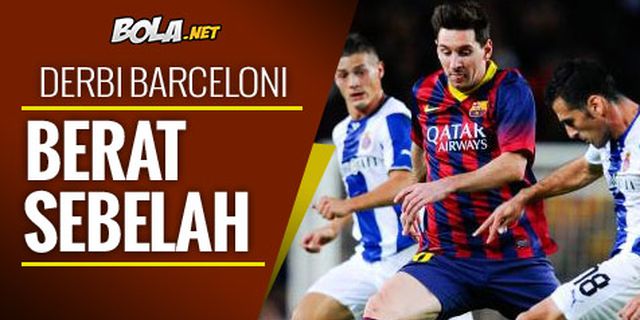 Preview: Espanyol vs Barcelona, Derby Berat Sebelah