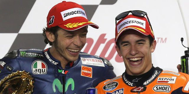 Bos Honda: Rossi Bisa Jadi Rival Utama Marquez