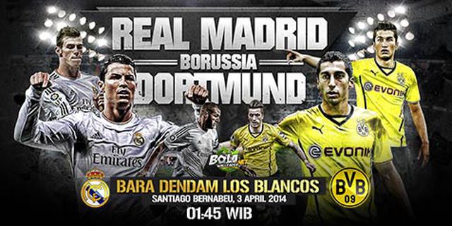 Preview: Madrid vs Dortmund, Tepis Memori Kelam