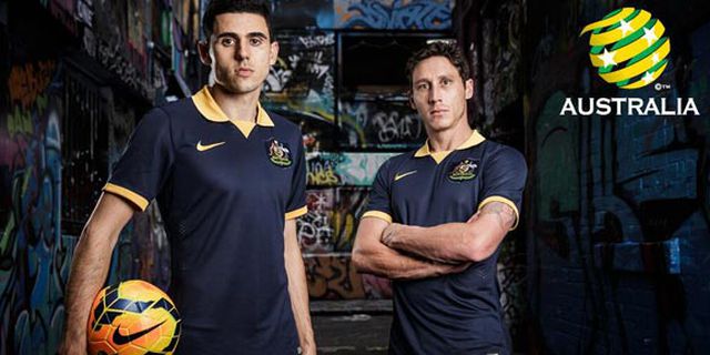 Detail Jersey Away Australia Piala Dunia 2014 Detail Jersey Away Australia Piala Dunia 2014