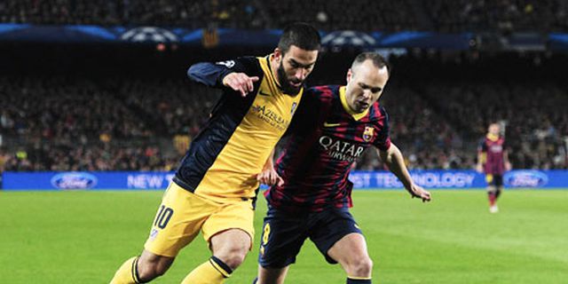 Iniesta Ungkap Sulitnya Penetrasi Pertahanan Atletico 