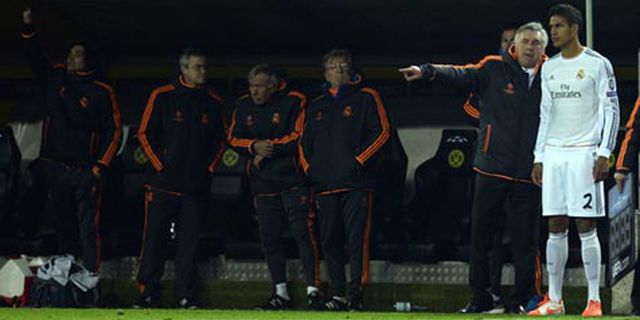 Ancelotti: Madrid Beruntung Bisa Lolos Ancelotti: Madrid Beruntung Bisa Lolos