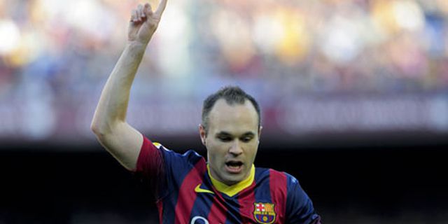 Lawan Atletico, Iniesta Catatkan Penampilan ke 500 Lawan Atletico, Iniesta Catatkan Penampilan ke 500
