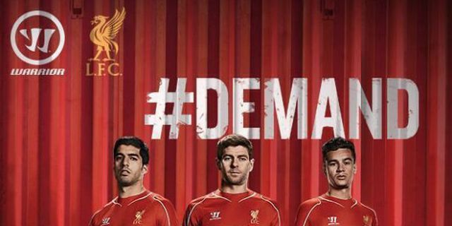 Liverpool Rilis Jersey Home Musim 2014-2015 Liverpool Rilis Jersey Home Musim 2014-2015