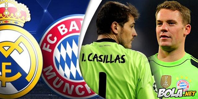 Madrid vs Bayern, Casillas vs Neuer