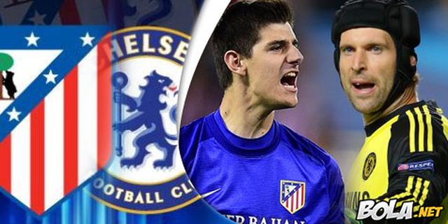 Atletico vs Chelsea, Courtois vs Cech