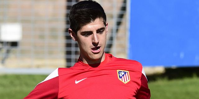 Atletico Lega Courtois Bebas Turun Lawan Chelsea