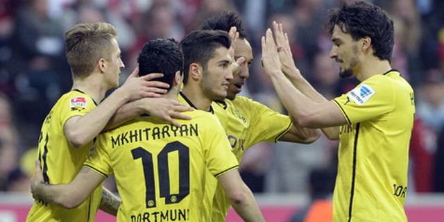 Tiga Gol Dortmund Runtuhkan Allianz Arena