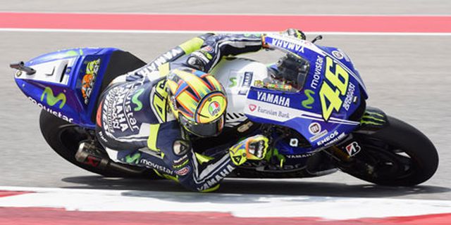 Ban Depan Hancur, Rossi Kecewa Gagal Podium