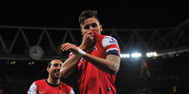 Giroud Sesumbar Cetak Sejarah Bersama Arsenal