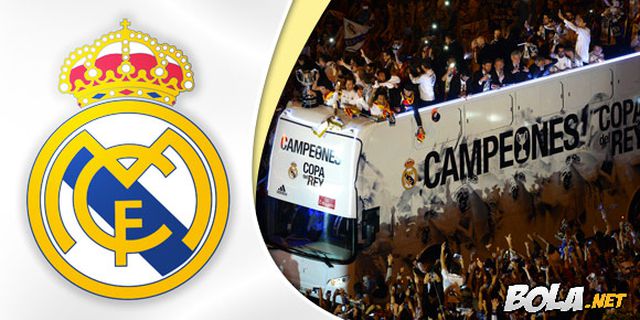 Parade Real Madrid Juara Copa del Rey