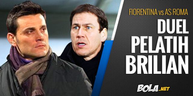 Preview: Fiorentina vs AS Roma, Duel Pelatih Brilian